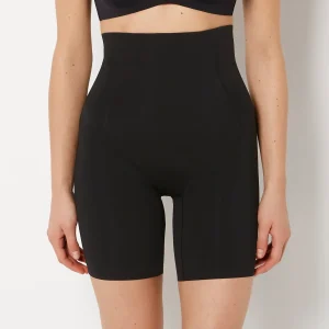 Sculpting High waist Short in Tuxedo Black