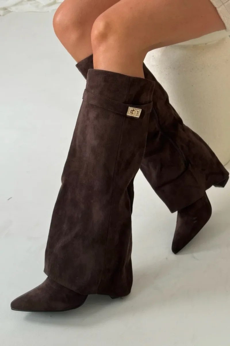 Zohra | Bottes Hautes avec Rabat – Image 8