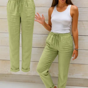 Sophie | Pantalon Femme Confort Doux et Respirant au Quotidien