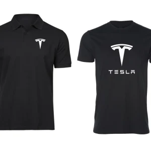 Tesla Half Sleeves T-Shirts Set