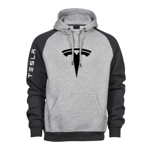 Tesla Raglan Pullover Hoodie