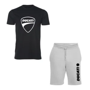 Ducati Contrast T-Shirt and Shorts Set