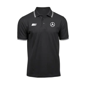 AMG Mercedes Polo Shirt with Collar in Two colors
