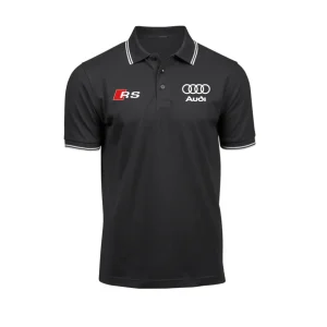 Audi Polo Shirt with Collar in Two colors