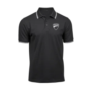 Ducati Polo Shirt with Collar in Two colors