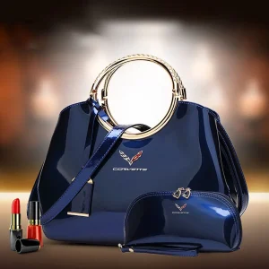 Corvette Deluxe Women Handbag With Free Matching Wallet