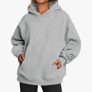 Nalaya | Hoodie Oversize pour Femme – Poches Pratiques & Coupe Décontractée