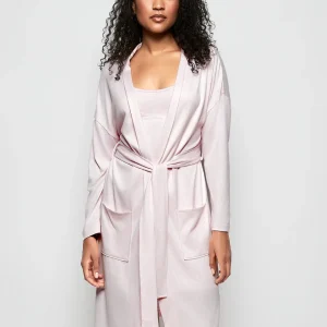 Jersey Robe in Pink-A-Boo