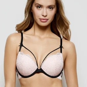 Up 2 Cup Lace Bra in Pink-A-Boo