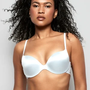 Comfort Push Up Bra in Vista Blue