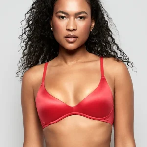 Wireless Light Lift Bra in Cosmo Red