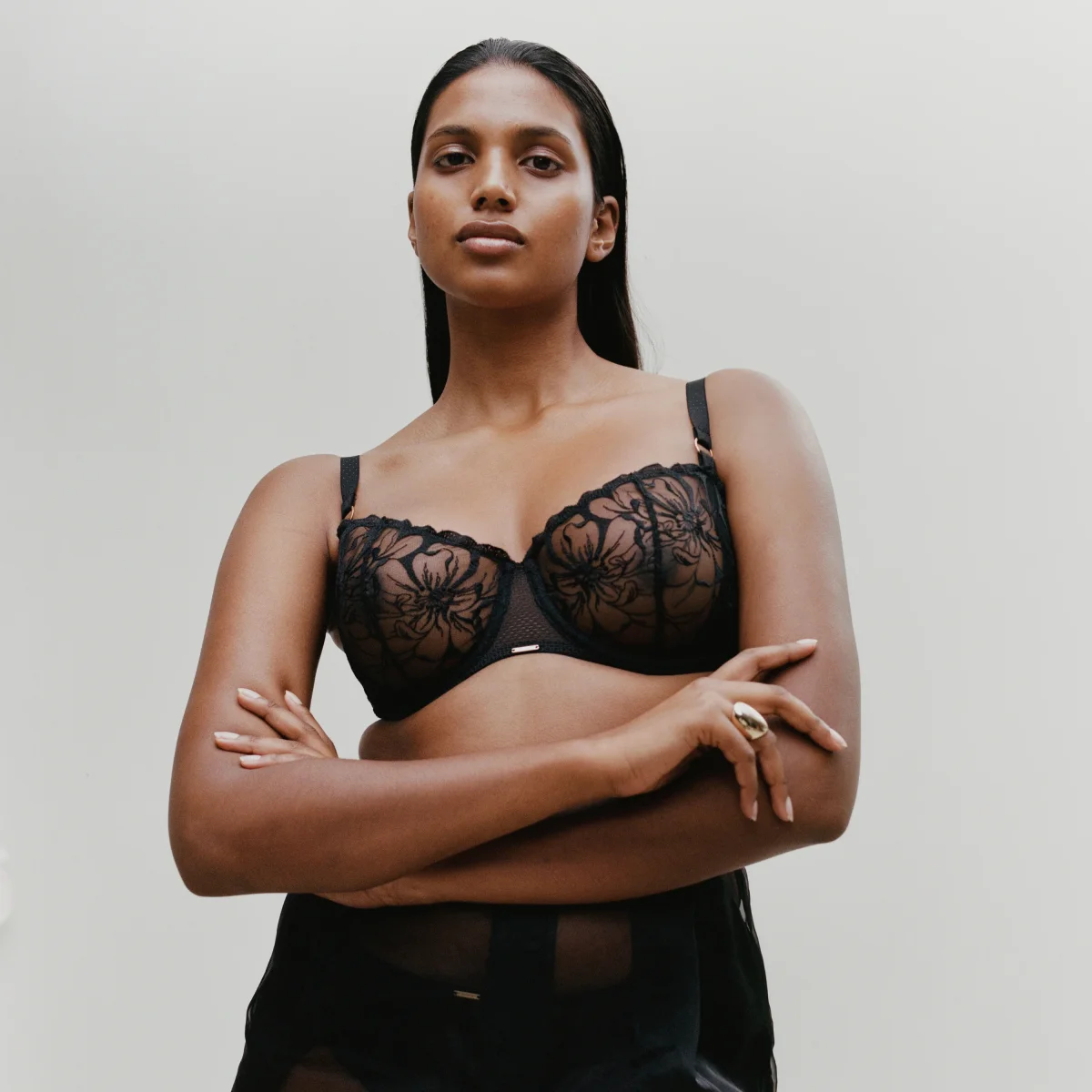 Soutien-gorge - FLEUR armature corbeille balconnet - Chantelle – Image 2