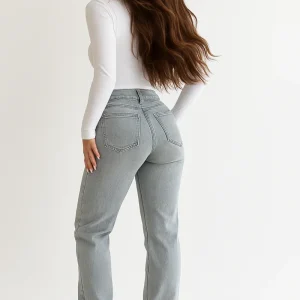 Élise | Jean Droit Stretch & Coupe Flatteuse