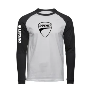 Ducati Long Sleeves Raglan T-shirt