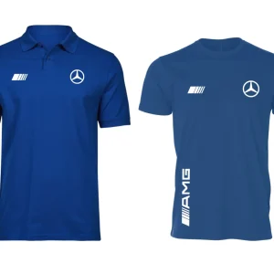 AMG Mercedes Half Sleeves T-Shirts Set