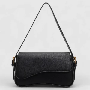 Zéliane | Sac à Main Élégant en Cuir Vegan Premium au Design Ondulé