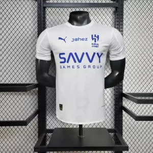 Al-Hilal SC Extérieur Version Joueur Blanc 2025/2026