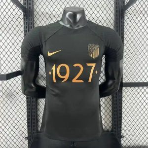 Al-Ittihad Noir/Doré Version Joueur 2025/2026