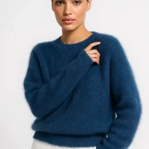 Marilou | Pull Col Rond Femme & Maille Douce Légère