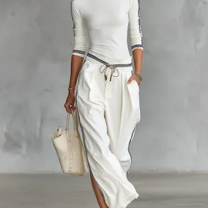 Manon | Ensemble Lounge Chic & Coupe Large Fluide