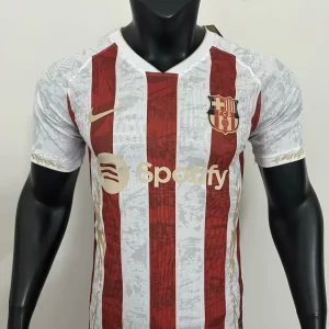 FC Barcelone Rouge/Blanc Version Joueur 2025/2026