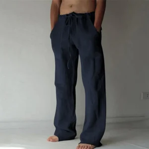 Levi | Pantalon décontracté en lin doux pour hommes avec un confort ultime et une élégance estivale