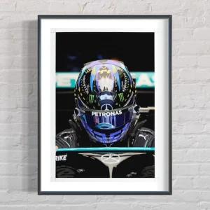 Lewis Hamilton Silverstone Helmet Artwork | F1 Gift