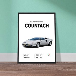 Lamborghini Countach: The epitome of supercar elegance