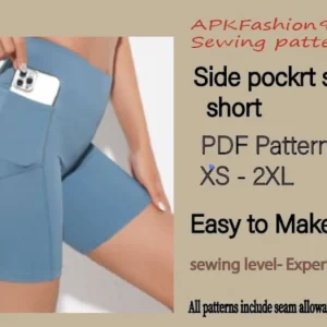 Side Pocket Workout Shorts for Women