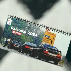 2024 Car Collector's Calendar: MOTUL, VAG Almanac, Cool Scenes