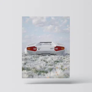Lamborghini Art: Aventador Poster for Car Lovers