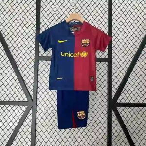 Kit Enfant FC Barcelone Domicile Retro 2008/2009