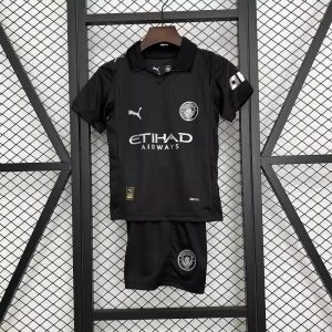 Kit enfant Manchester City Extérieur 2025/2026