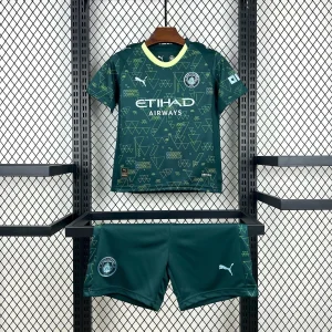 Kit enfant Manchester City fourth 2025/2026