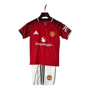Kit Enfant Manchester United Domicile 25/26