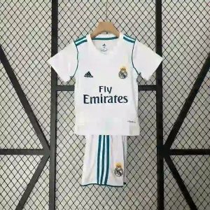 Kit Enfant Real Madrid Domicile Retro 2017/2018