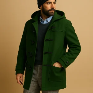 Manteau Long Pour Homme Avec Coupe Décontractée | Idéal Pour L’Hiver