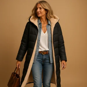Yvet | Manteau d'hiver long pour femmes
