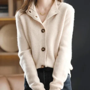 Darla | Cardigan en Cachemire pour Femme – Doux, Élégant & Confortable