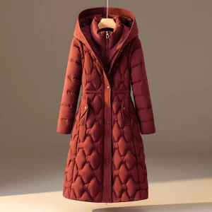 Lauren | Manteau Doudoune Longue & Capuche Hiver