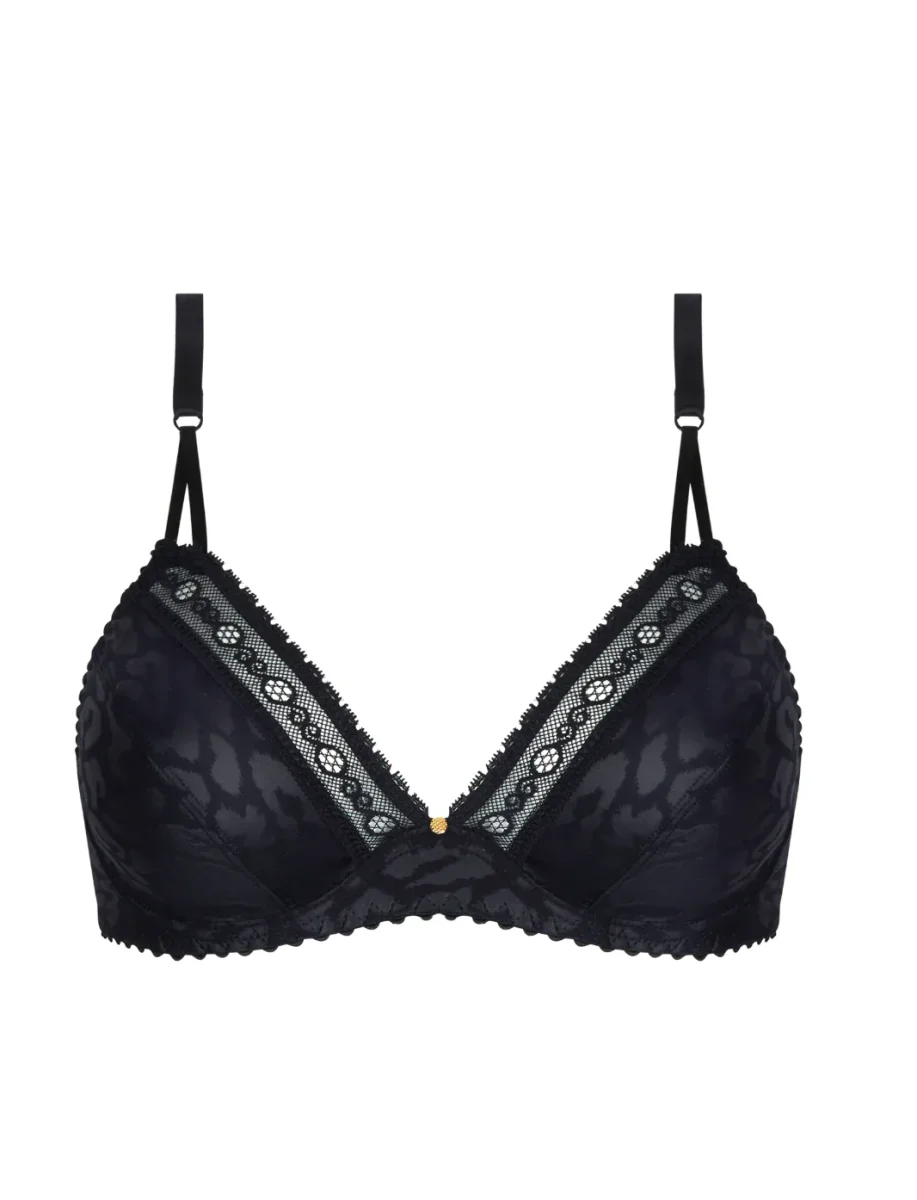 Soutien-gorge - SENSUALITE FAUVE - armature décolleté plongeant - Antigel – Image 3