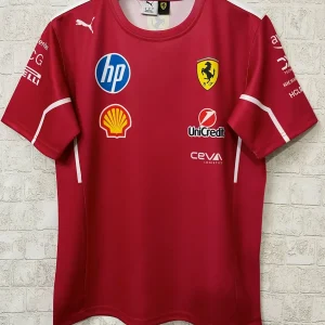 T shirt ferrari F1 rouge